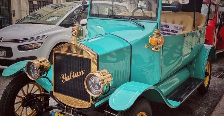 Antique Car Tour - Why an Electric 1910 Model T Works So Well in Lisbon
