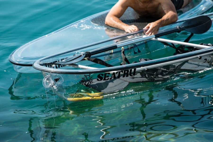 Arrábida: Guided Transparent Kayaking Tour - Timing and Meeting Points: Praia do Creiro vs Time Out Market