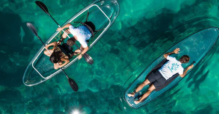 Arrábida: Guided Transparent Kayaking Tour - Second Kayak Stretch Through the Park: Sightseeing Without the Rush
