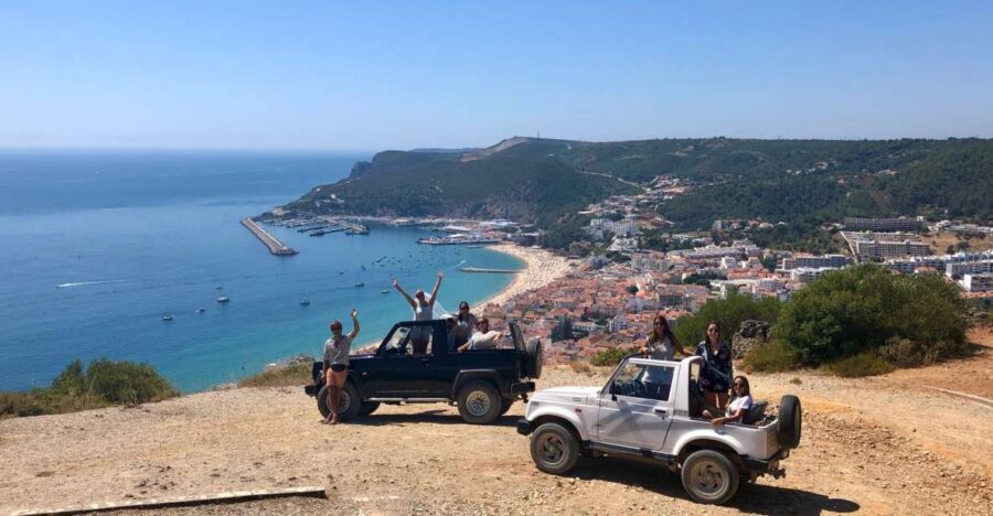 Arrábida Jeep tour to the most beautiful beach of Europe - Serra do Risco Stone-Wave Cliff: The View That Gives You Goosebumps