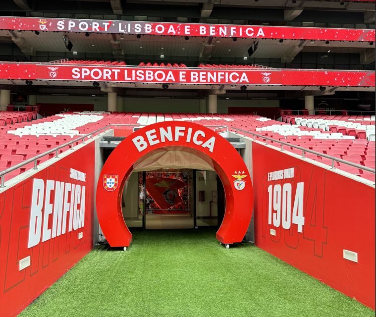 Benfica Stadium and Museum Tour - From Lisbon Pickup to Luz: a smooth 4-hour schedule