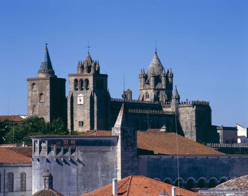 Between Life & Death: Roman Temple, Cathedral & Bone Chapel - Évora Cathedral rooftop views: Gothic, Romanesque, and city-breath