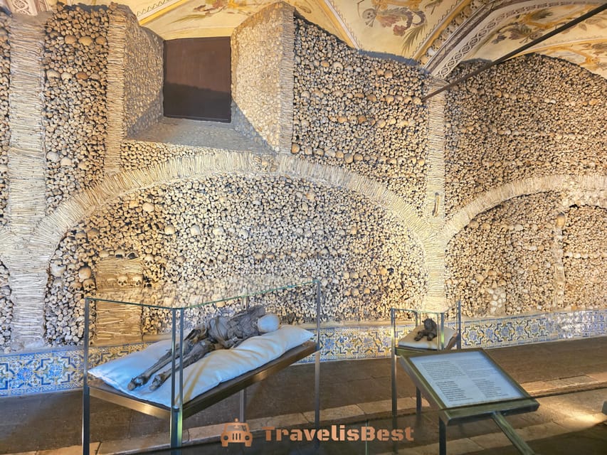 Between Life & Death: Roman Temple, Cathedral & Bone Chapel - Chapel of Bones: the Church of St. Francis and a blunt reminder