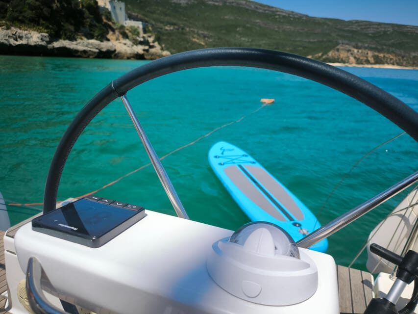Comporta - Troia - Setubal: Private Boat Experience - The first stretch: safety briefing that also sets the mood