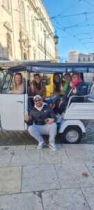 Discover beautiful Lisbon aboard a tuk tuk - Pickup and a private group: how the tour stays flexible