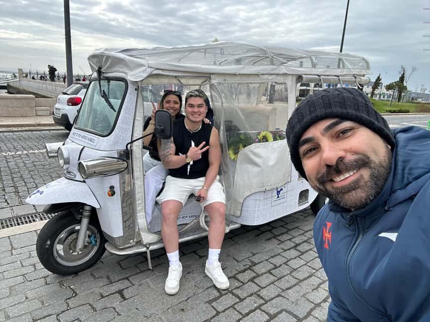 Discover beautiful Lisbon aboard a tuk tuk - Why a panoramic electric tuk tuk fits Lisbon so well