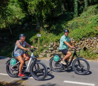 E- Bike Self Guide Tour - E-bike gear and the app: your trip control panel