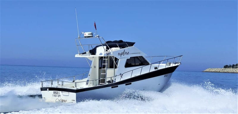 Explore Sesimbra: Sport Fishing All Inclusive half-day trip - The 32-Foot Cabin Boat: Comfort Meets Serious Safety