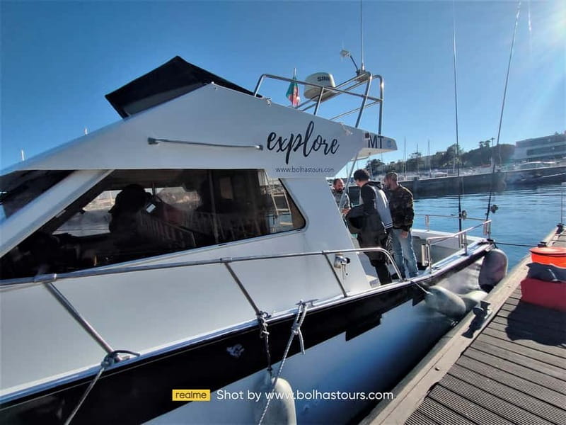 Explore Sesimbra: Sport Fishing All Inclusive half-day trip - The Short 15-Minute Cruise to the Marine Area