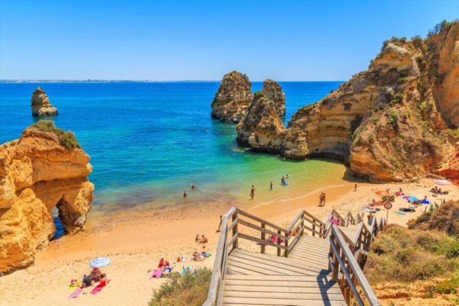 From Lisbon: Algarve, Benagil Sea Cave & Lagos Full-Day Tour - Lagos beaches: Praia Dona Ana, Praia do Camilo, and Ponta da Piedade