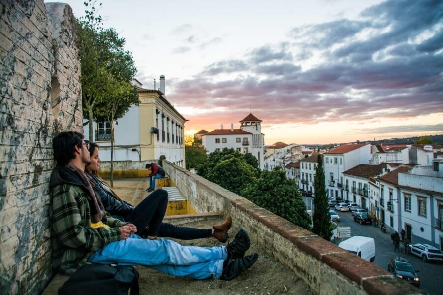 From Lisbon: Évora, Monsaraz, Wine Tasting & Cristo Rei - Évora’s Roman Temple and Chapel of Bones: the two anchors