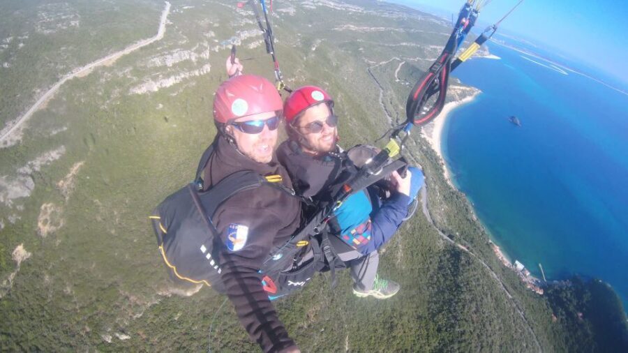 From Lisbon: Paragliding Flight with Transfers - Briefing, Gear, and a Certified Pilot Who Leads the Way