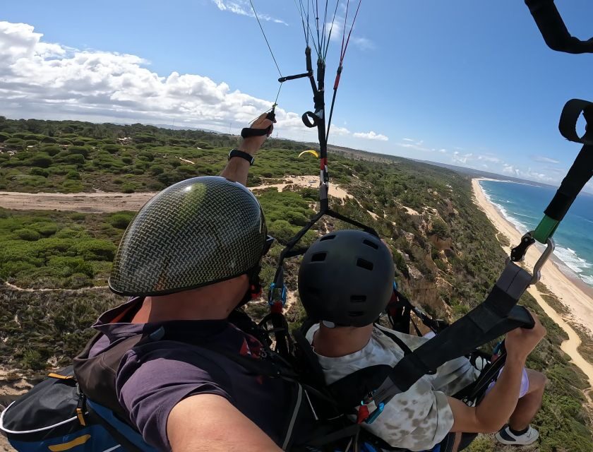 From Lisbon: Paragliding Pack (Flight+Video+Transportation) - GoPro Video: Included Footage, Plus Possible Extras