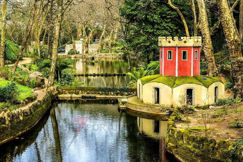 From Lisbon: Pena Palace, Regaleira, Monserrate & Cabo Roca - Quinta da Regaleira: romance, symbols, and mysterious grotto space