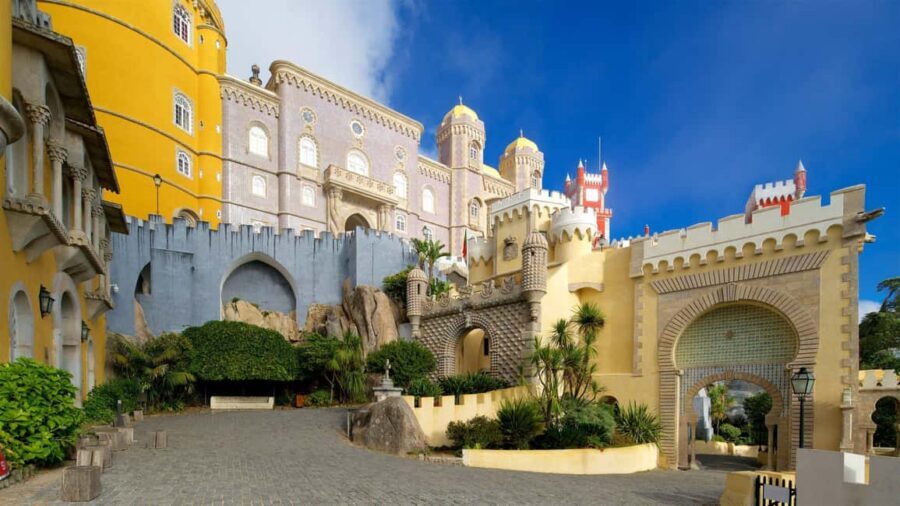 From Lisbon: Sintra, Cabo da Roca, & Cascais. Full-Day Trip - Pena Palace: 19th-century Romanticism with real architectural drama