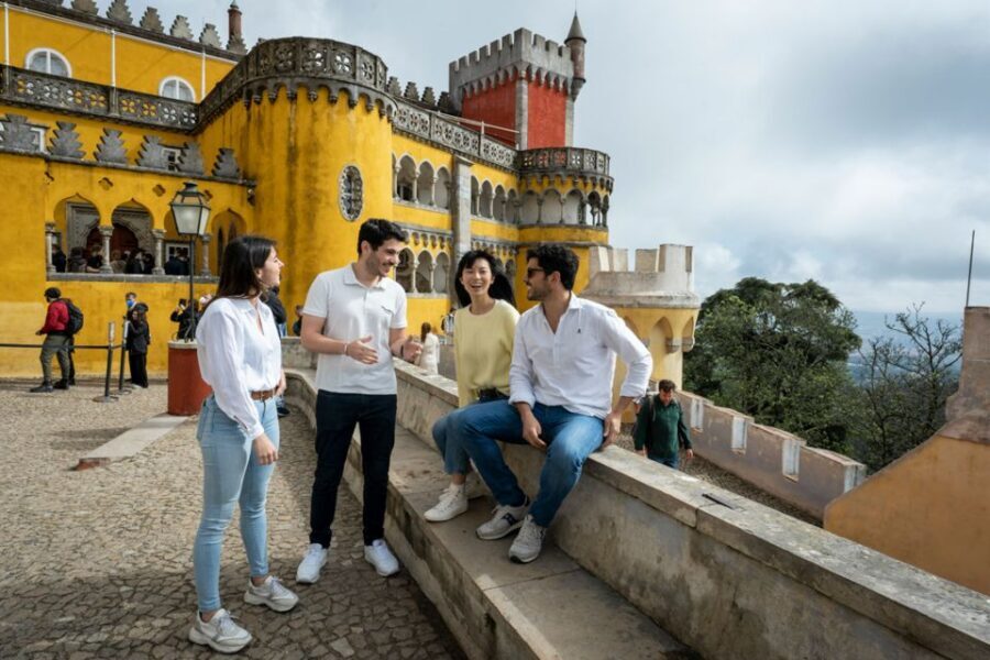 From Lisbon: Sintra with Pena Palace and Cabo da Roca by 4WD - Pena Palace: Romanticism on a hilltop