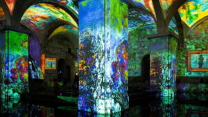 LISBOA: Impressive Monet & Brilliant Klimt - 360º Projections: Turning a Reservoir Into the Canvas