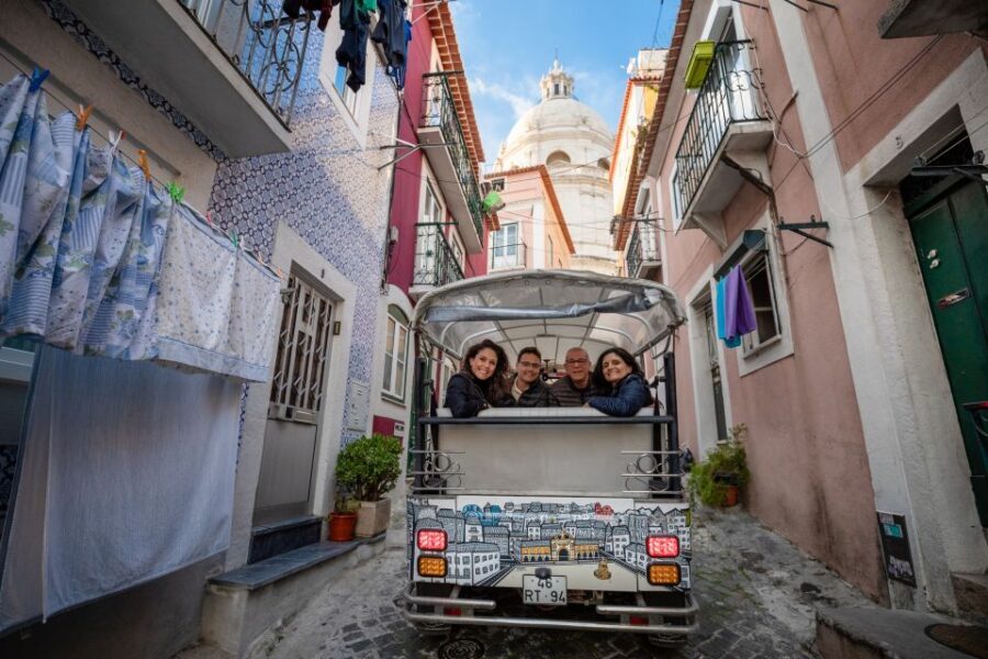 Lisbon: 2h Old Lisbon Tuk Tuk Tour - The guide experience: light stories, adjustable history, real local energy