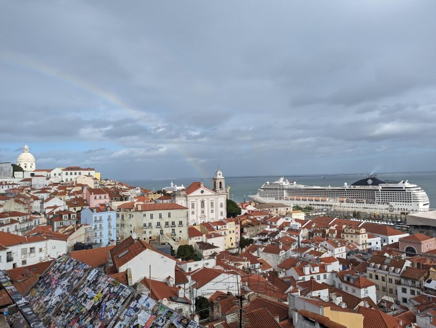 Lisbon: Alfama Old Town Tuk Tuk Tour - Graça hill panoramas at Miradouro da Senhora do Monte