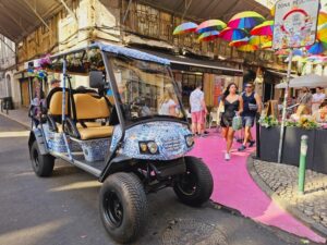 Lisbon: Alfama tour by tuktuk private, up to 90 min - Pink Street and Commerce Square: hitting Lisbon’s postcard moments early