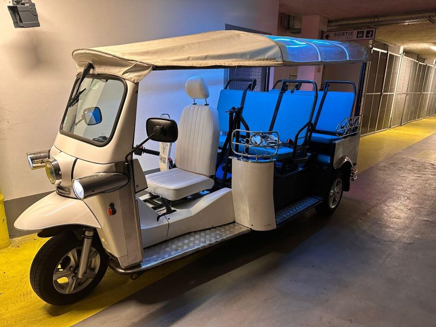 Lisbon: Belem Sightseeing Tour by Eco TukTuk - LX Factory stop: coffee, shopping, and food-market energy in miniature