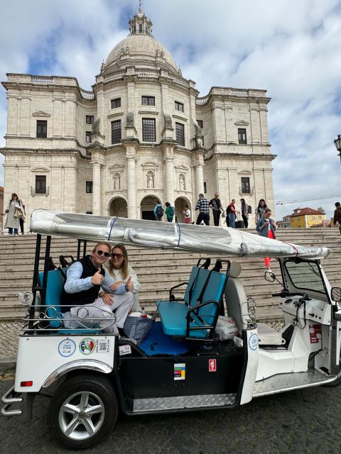 Lisbon: Belem Sightseeing Tour by Eco TukTuk - Belém Tower: the photo stop that connects Lisbon to 1500 voyages