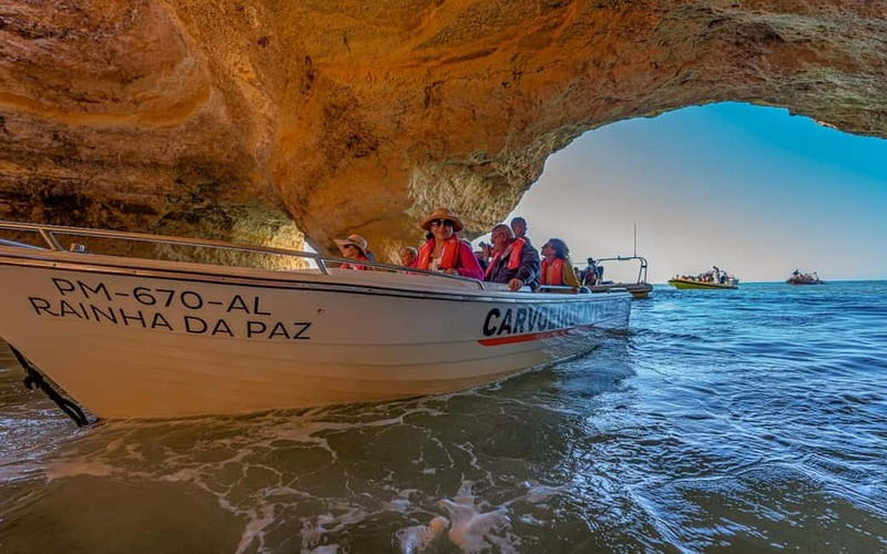 Lisbon: Benagil, Algar Seco, Portimao & Lagos Private Tour - Praia do Camilo: A Shoreline Stop You Can Actually Feel