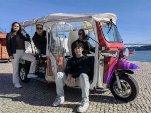 Lisbon: City Highlights Tuk-Tuk Tour with Pickup - Lisbon Cathedral, Santa Luzia, and Portas do Sol: the best first view payoff