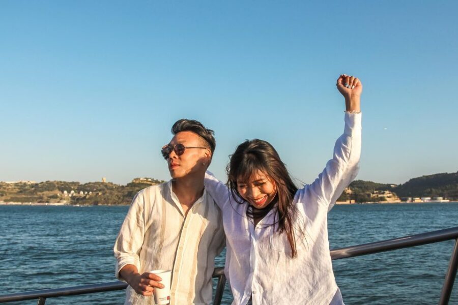 Lisbon: Cruise to the Beach with BBQ, Open Bar and Music - Open Bar Included: Wine, Beer, and Soft Drinks