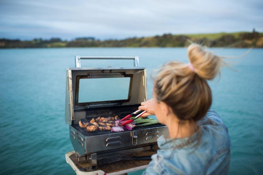 Lisbon: Cruise to the Beach with BBQ, Open Bar and Music - The Best Part: Anchored Swim Time Off a River Beach