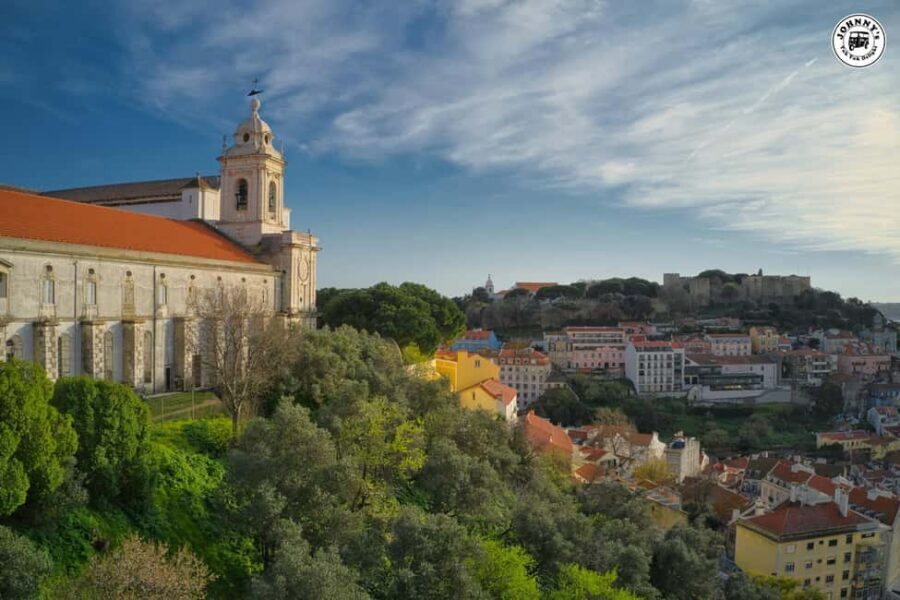 LISBON : Explore Old Town Alfama by Electric Tuk Tuk . - Portas do Sol and Senhora do Monte: The Best “Panorama Work” in One Ride