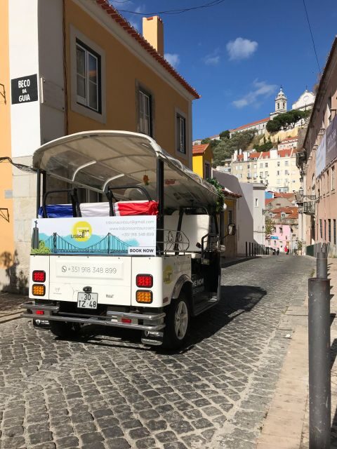 Lisbon: Famous 28 Tram Line Guided Private Tour by Tuk-Tuk - Getting there smoothly: pickup at Av. da Liberdade 6