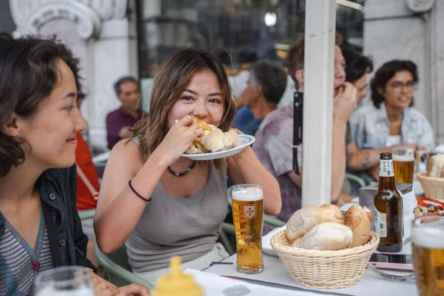 Lisbon Food Tour with Drinks and Food Included - What you actually eat: Lisbon petiscos, seafood, and a sweet finish