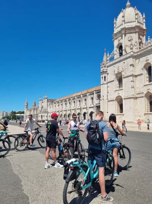 Lisbon: From the center to Belém by E-Bike - Belém monuments: Belém Tower and Jerónimos Monastery in context