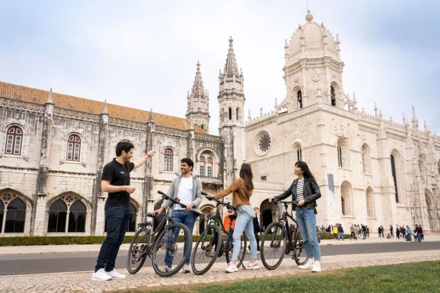 Lisbon: Guided Bike Tour, Helicopter Flight, and Boat Trip - Should you book this Lisbon land, sea, and air tour?
