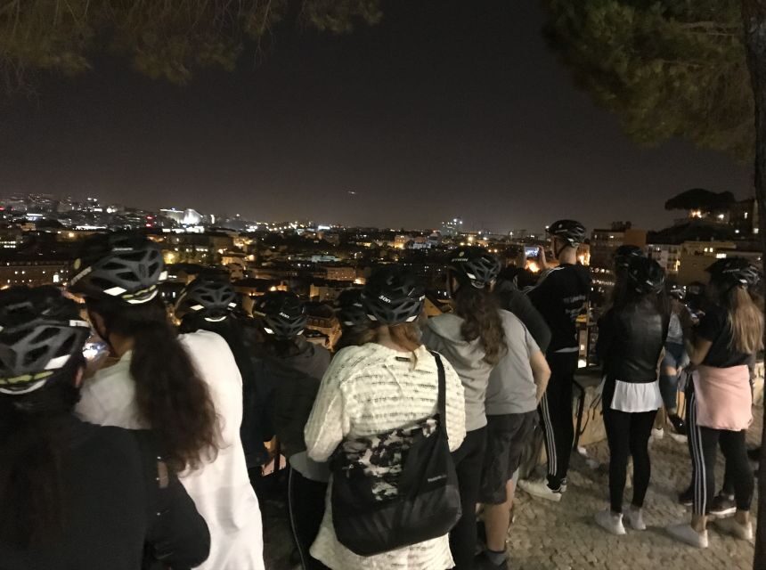 Lisbon: Guided Nighttime Electric Bike Tour - Highest viewpoint sky show: airplanes, lights, and 360-degree photos