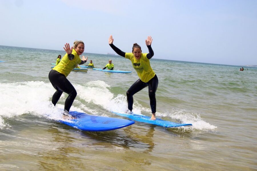 Lisbon: Guided Surfing Tour & Lessons - Pickup in Lisbon and the short, scenic drive to the coast