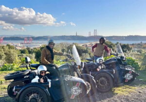 Lisbon : Historic Motorcycle Side-car Tour 1H - Chiado Streets First: Shops, Cafés, and A Brasileira-Spotting