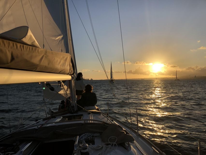 Lisbon: Luxury Private Sailing Boat Cruise on River Tagus - Under the 25 de Abril Bridge and up the Lisbon hills