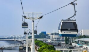 Lisbon: Nations Park Gondola Lift Cable Car Round Trip - What the 12-minute itinerary looks like in real life