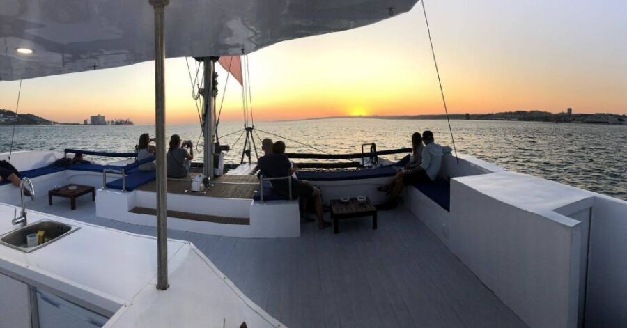 Lisbon: Private Catamaran Charter for up to 18-People - Sail Along or Lie Back: What the 2 Hours Feels Like
