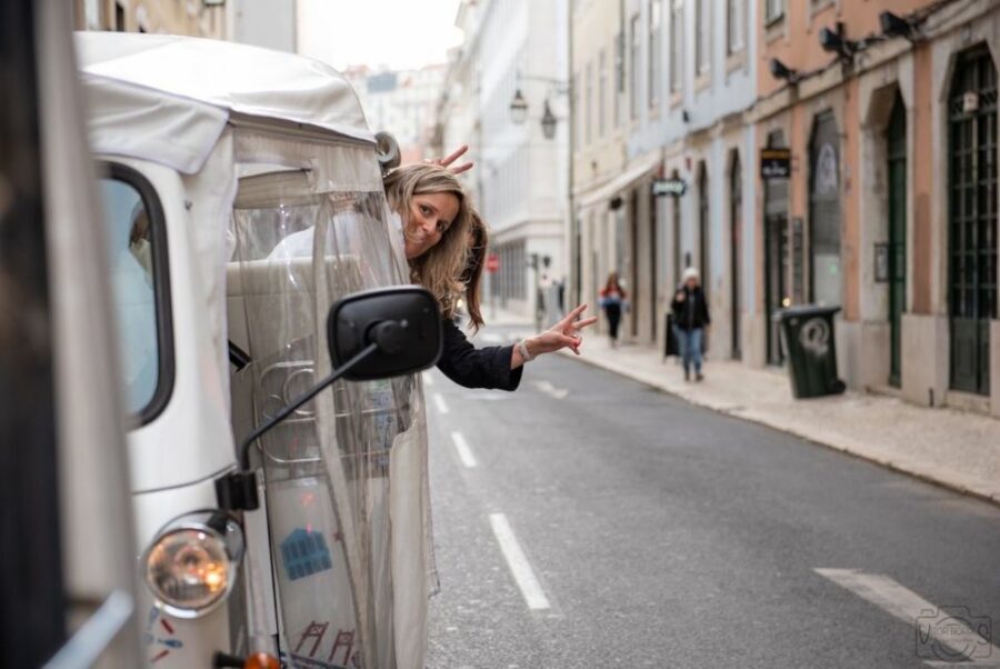 Lisbon: Private Food & Wine City Tour by Eco Tuk Tuk - The electric tuk-tuk: Lisbon without the constant uphill grind