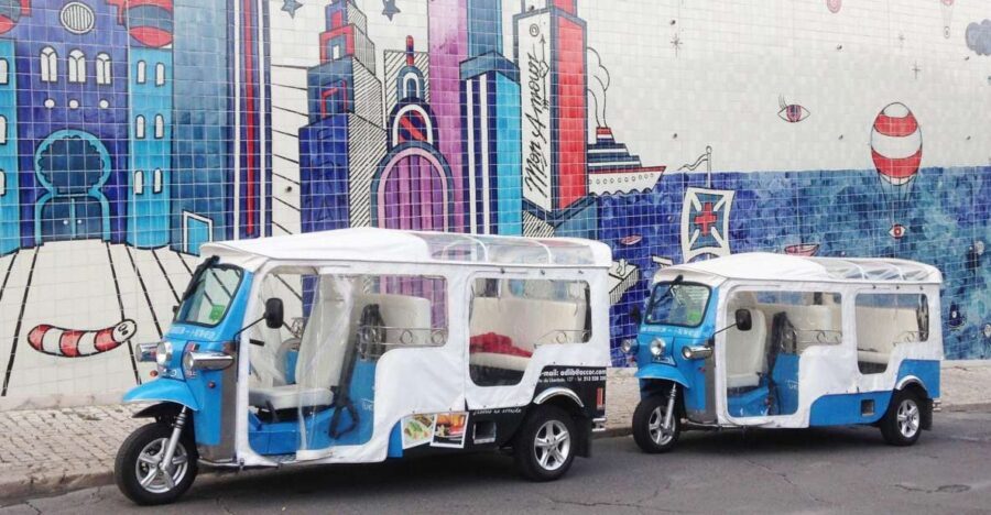 Lisbon: Private Guided Electric Tuk Tuk Tour with Tastings - Meeting Point: Largo do Regedor Behind D. Maria II
