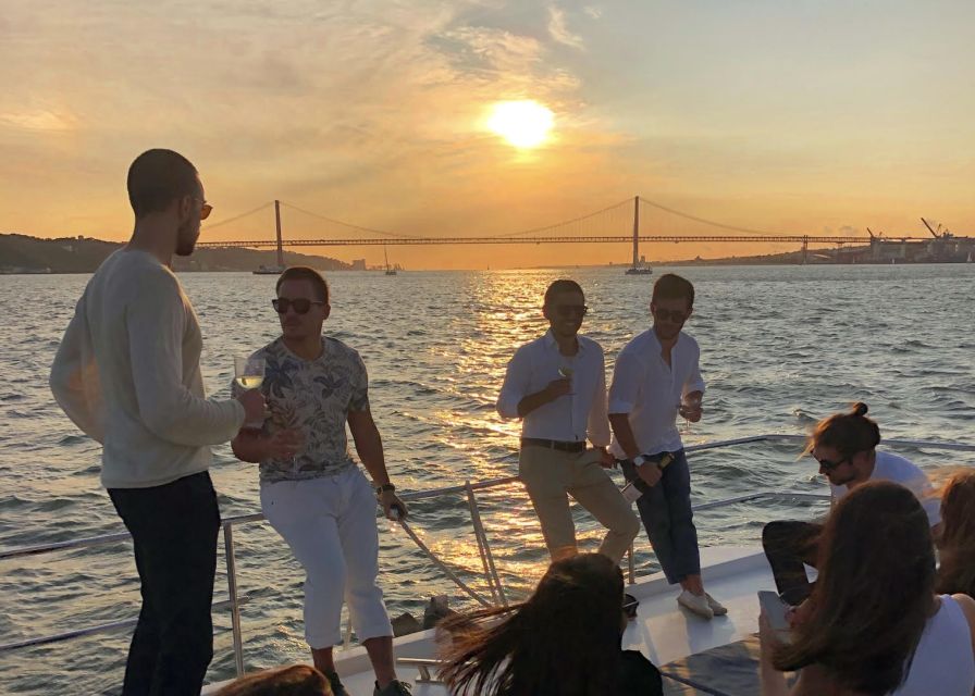 Lisbon: Private Tagus River Sunset Cruise on a Luxury Boat - The 25 de Abril Bridge: Lisbon’s big engineering moment