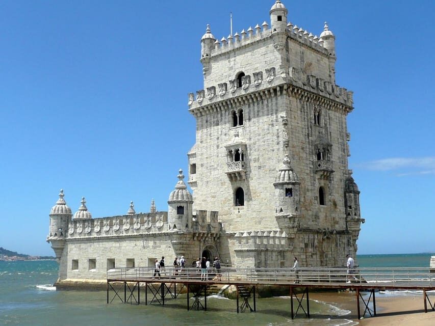 Lisbon: Private Tour by Tuk Tuk - Convento do Carmo exterior and the Santa Justa elevator context