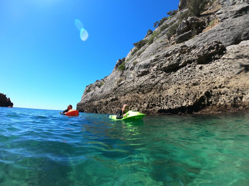 Lisbon: Sesimbra Underwater Exploration by Seaview Board - How the Seaview board works (no scuba skills required)