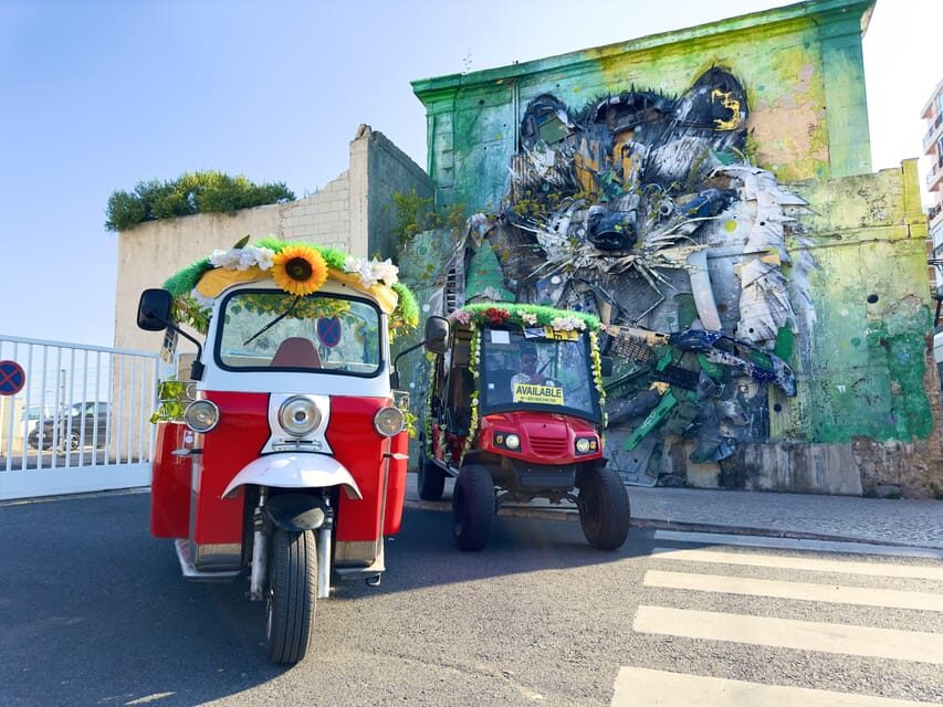 Lisbon: Sightseeing City Tour by Tuk-Tuk - Miradouro Stops: Portas do Sol and Santa Luzia for the Best Photo Angles
