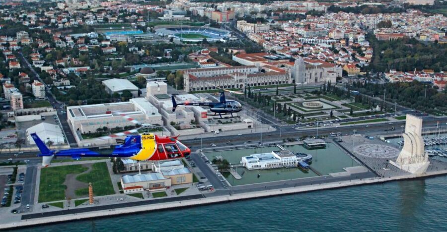 Lisbon: Sightseeing Helicopter Tour Over Belem and Caparica - Caparica’s golden sands: where the city meets the Atlantic