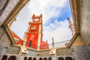 Lisbon: Sintra, Pena, Cascais & Cabo Day Tour with Tickets - Pena Palace: skip-the-line entry with a guided route