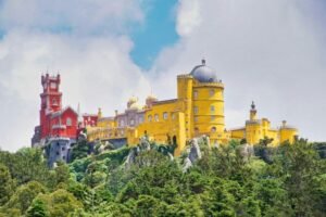 Lisbon: Sintra, Pena Palace, Cabo da Roca & Cascais Day Tour - Sintra Town: Gardens, Tiled Color, and a Taste of the Real Place